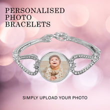 Load image into Gallery viewer, Gem Photo Bracelet - Picture Bracelet - Personalised Photo