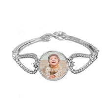 Load image into Gallery viewer, Gem Photo Bracelet - Picture Bracelet - Personalised Photo