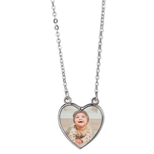 Load image into Gallery viewer, Photo Pendant - Heart Photo Necklace / Pendant
