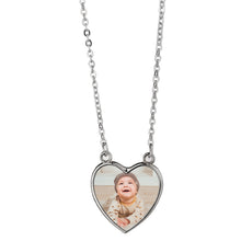 Load image into Gallery viewer, Photo Pendant - Heart Photo Necklace / Pendant