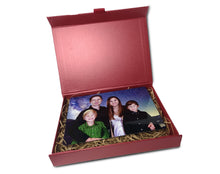 Load image into Gallery viewer, Personalised Photo Gift & Luxury Gift Box - A4 METAL Print - Birthday, Father's Day, Christmas - Better Quality Than Personalised Canvas Prints!