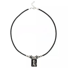 Load image into Gallery viewer, Photo Pendant - Leather Photo Necklace / Pendant - Upload Your Picture