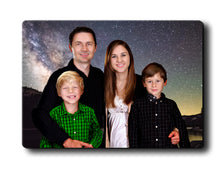 Load image into Gallery viewer, Personalised Photo Gift & Luxury Gift Box - A4 METAL Print - Birthday, Father's Day, Christmas - Better Quality Than Personalised Canvas Prints!