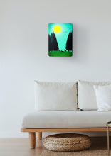 Load image into Gallery viewer, Forest Picture - Metal Poster Print Forest Art