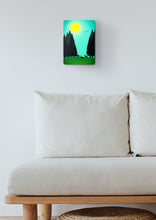 Load image into Gallery viewer, Forest Picture - Metal Poster Print Forest Art