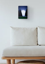 Load image into Gallery viewer, Forest Picture At Night - Metal Poster Print Forest Art