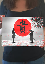 Load image into Gallery viewer, Japanese Prints - Samurai Art - Warrior Wall Art - Metal Poster Print