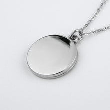 Load image into Gallery viewer, Love Photo Necklace From Back