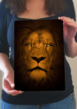 Load image into Gallery viewer, Lion Picture - Wall Art - Metal Poster Lion Print