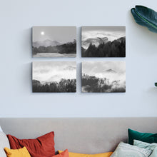 Load image into Gallery viewer, Misty Mountain Collection Picture - Wall Art - Metal Poster Print
