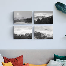 Load image into Gallery viewer, Misty Mountain Collection Picture - Wall Art - Metal Poster Print