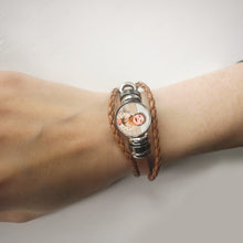Load image into Gallery viewer, Leather Photo Bracelet - Personalised Picture Bracelet