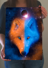 Load image into Gallery viewer, Wolf Art - Metal Wolf Poster Print Wall Art