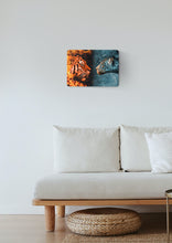 Load image into Gallery viewer, Tiger And Leopard Print - Wall Art - Metal Poster Print