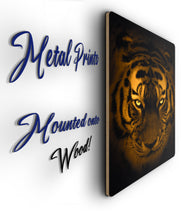 Load image into Gallery viewer, Tiger Print - Wall Art - Metal Poster Print