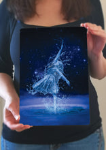 Load image into Gallery viewer, Water Dancer Wall Art- Ballerina Metal Poster Print