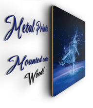 Load image into Gallery viewer, Water Dancer Wall Art- Ballerina Metal Poster Print