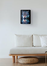 Load image into Gallery viewer, Wolf Wall Art - Reflection Metal Poster Print

