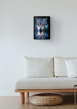 Load image into Gallery viewer, Wolf Wall Art - Reflection Metal Poster Print