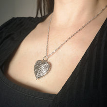 Load image into Gallery viewer, Angel Wings Necklace Wearing On Chest
