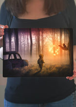 Load image into Gallery viewer, Lost - Fantasy / Surreal Art - Wall Art - Metal Poster Print
