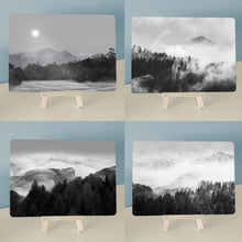 Load image into Gallery viewer, Misty Mountain Collection Picture - Wall Art - Metal Poster Print
