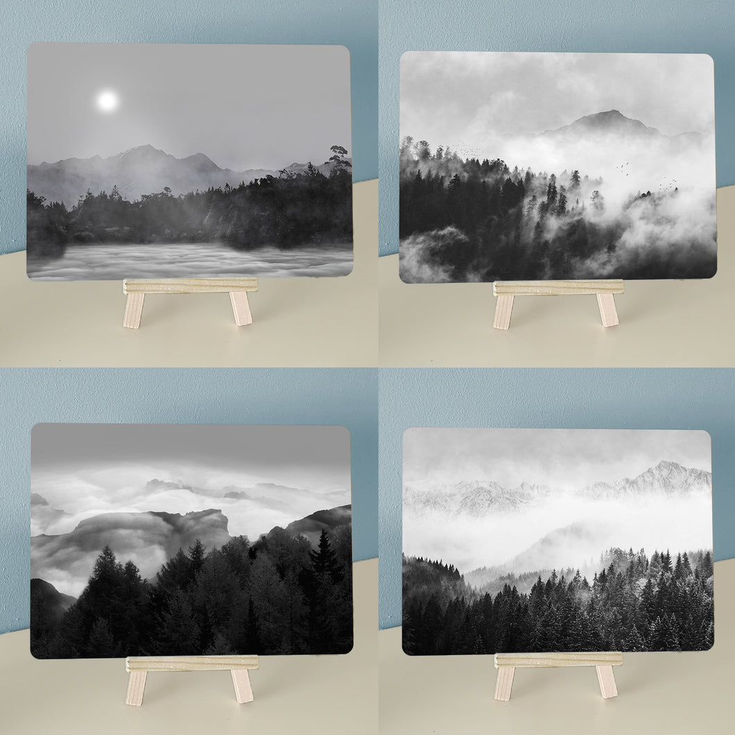 Misty Mountain Collection Picture - Wall Art - Metal Poster Print