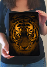 Load image into Gallery viewer, Tiger Print - Wall Art - Metal Poster Print
