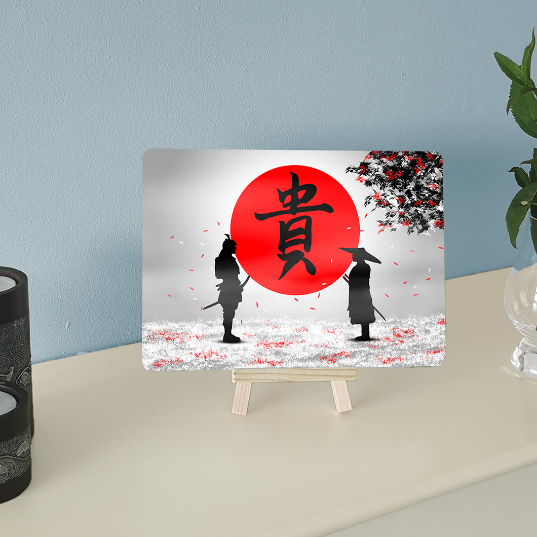 Japanese Prints - Samurai Art - Warrior Wall Art - Metal Poster Print